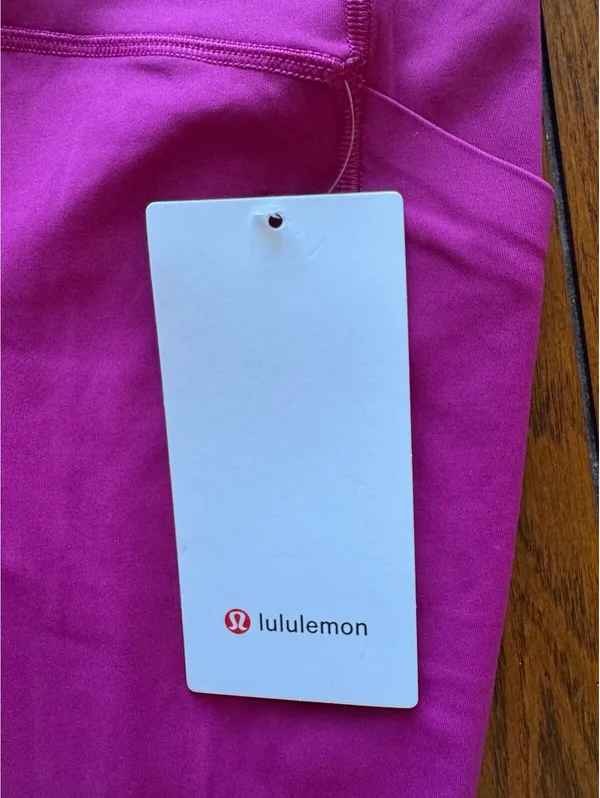 Lululemon Swift Speed High Rise 28” With Pockets Magenta Purple Size 6 NWT - Image 4