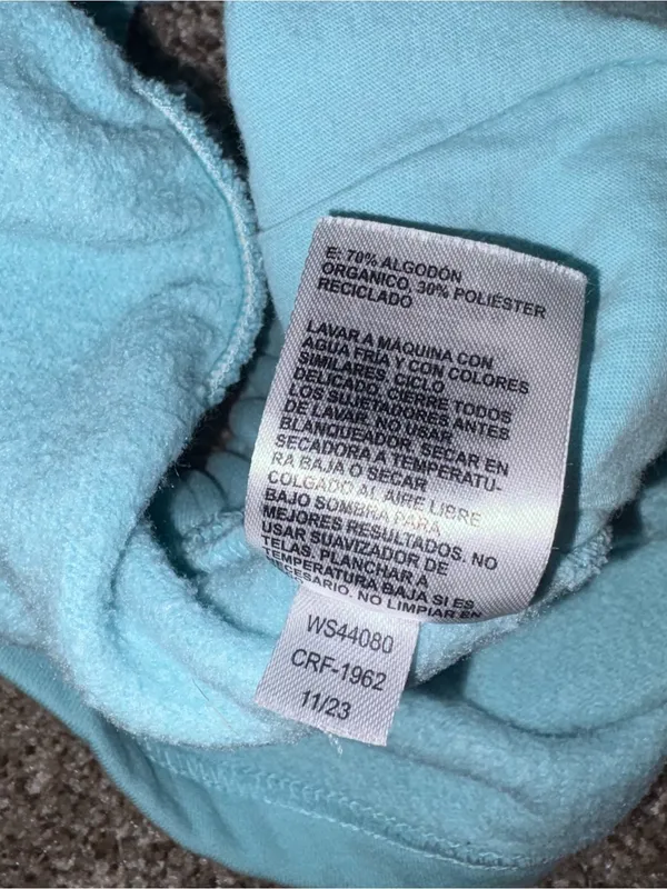 Liv Outdoor Light Blue Fleece Lounge Shorts Medium - Image 10