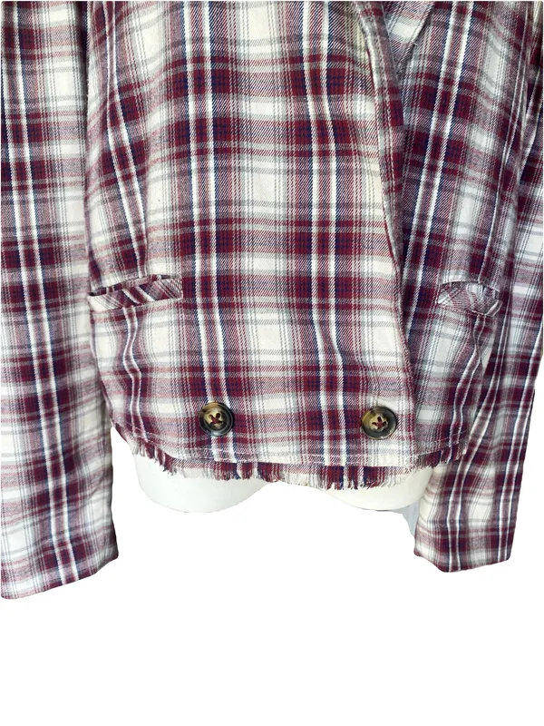 Free People Plaid Blazer - Image 2