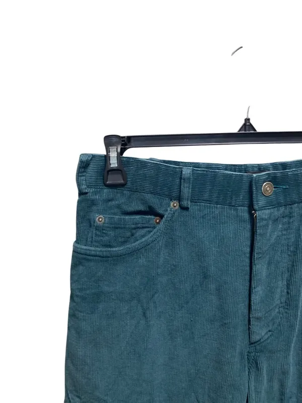 Marc Jacobs Corduroy Wide Leg Pants Teal Green Size 32 Minimalist Preppy Casual - Image 6