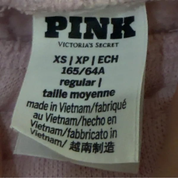 Pink by Victoria's Secret , campus sweatpants size XS wide leg women’s , juniors - Image 9