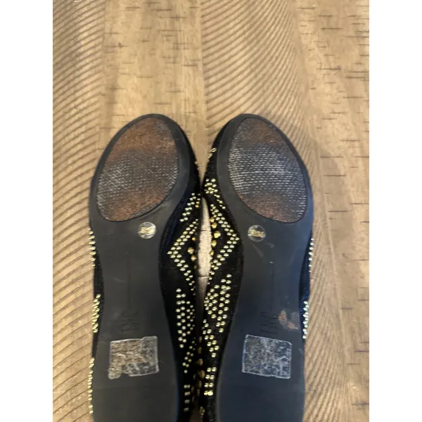 INC International Concepts‎ Black Studded Loafer Flats - Size 81/2 - Image 4