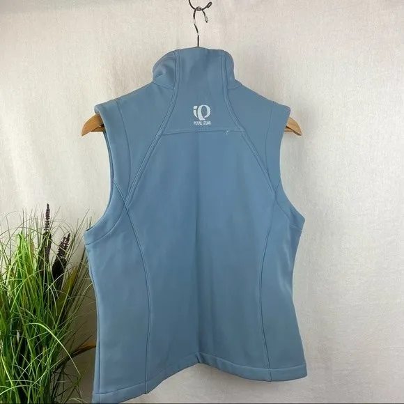 Pearl Izumi Blue Zip Up Sport Sleeveless Athletic Vest. M - Image 4