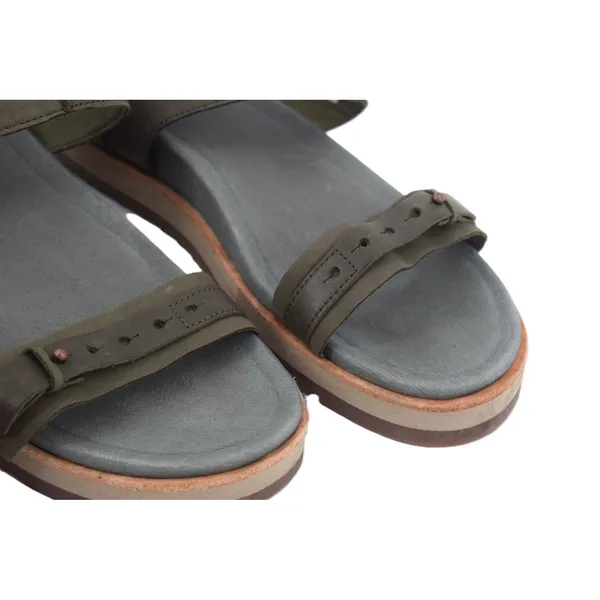 Merrell District‎ Mendi Backstrap Sandals Womens 8 Olive Green Good Leather Zip - Image 2