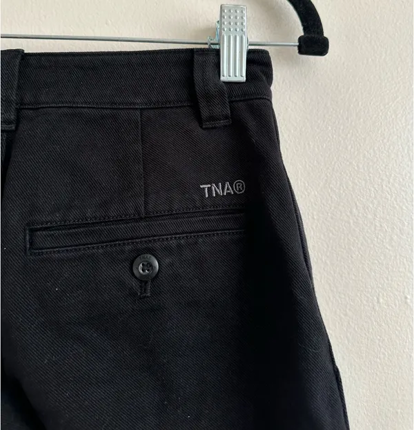 Aritzia TNA Black Troop Cargo Pants — Utility Cargo Trousers size 00 - Image 7