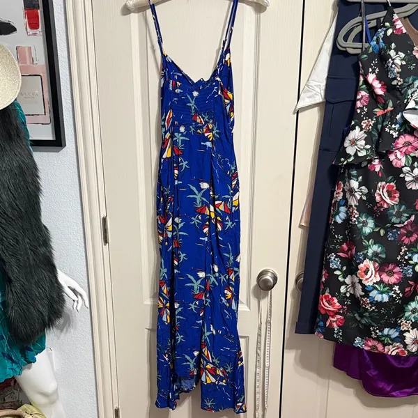 NWT Brixton‎ Riviera Cut Out Midi Dress Summer Tropical Coastal Resort Vacation - Image 4