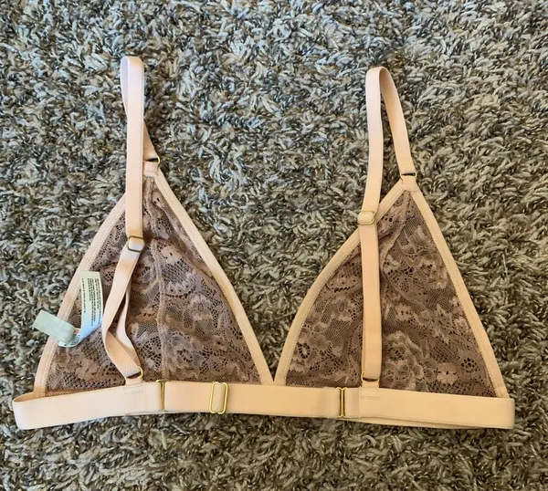Free People Intimately Mercury Lace Bralette Small - Image 3