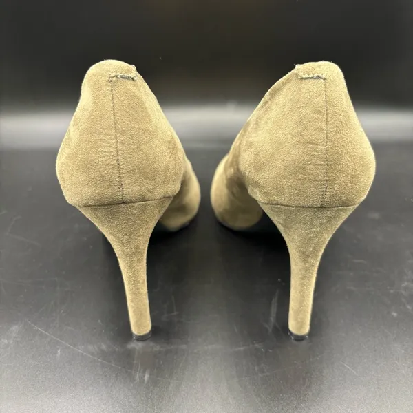 Kelly & Katie Women’s Shoes Isabella Green Pumps Heels Suede Love Green Size 9‎ - Image 3