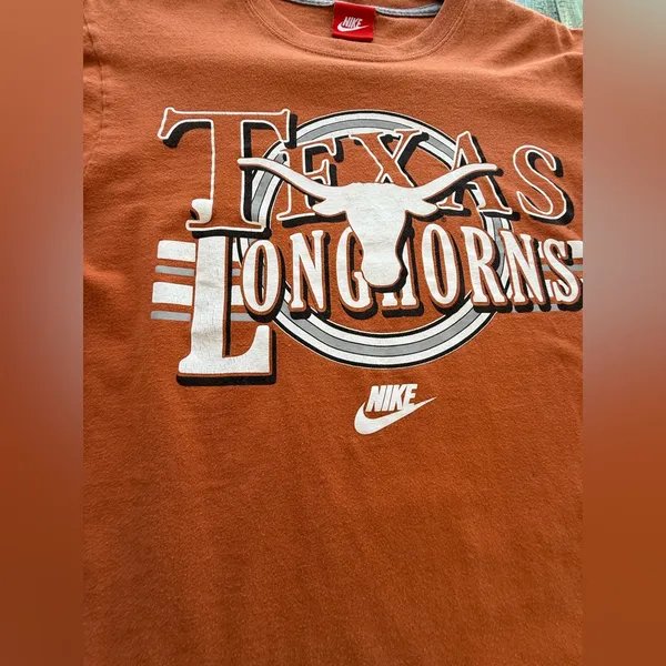 Nike Orange Texas Longhorns Short Sleeve Tee - Image 2
