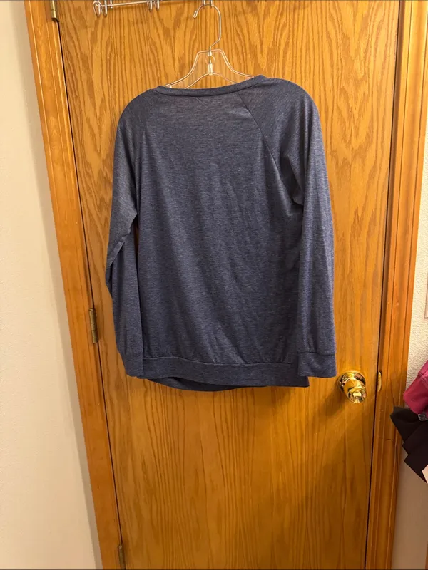 Casual Navy Button - Image 4