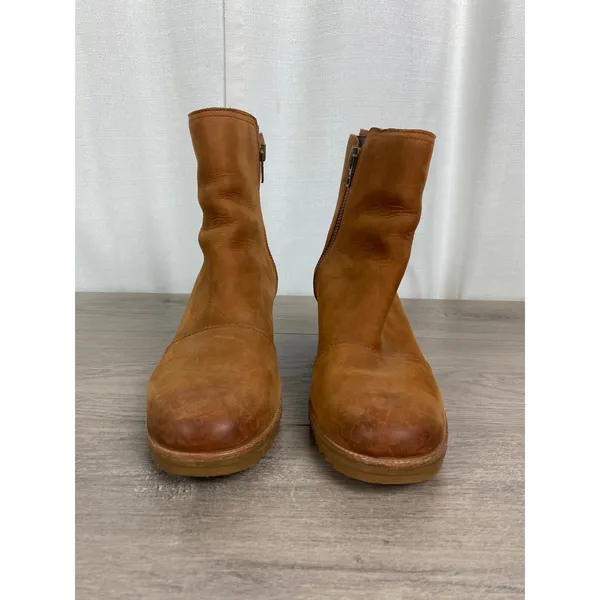 Sorel Waterproof Cate Distressed Leather Booties Sz.9 - Image 3