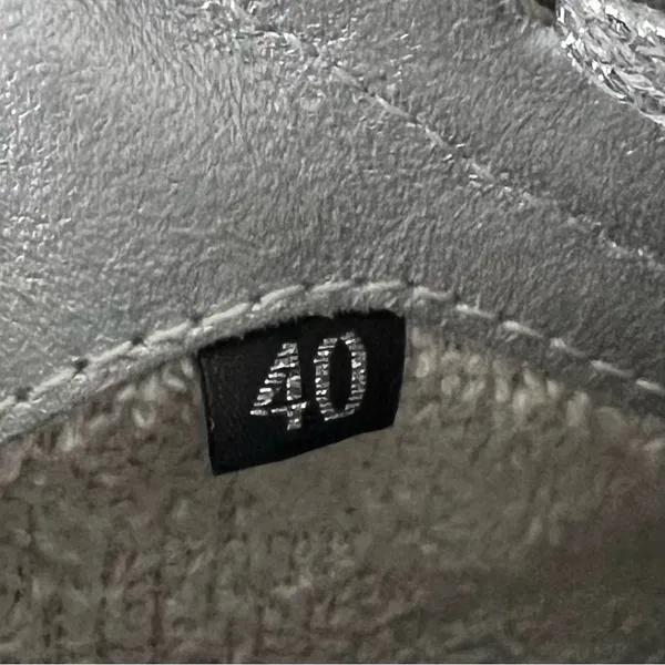 P448 Thea Python Roccia White Leather Platform‎ Sneakers - Image 9