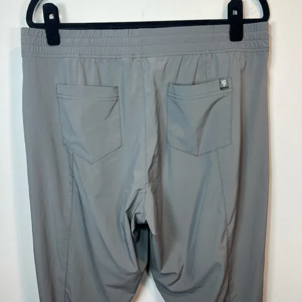 The North Face Pants Gray Pull On Drawstring Pockets Straight Leg Gorpcore Sz 16 - Image 8