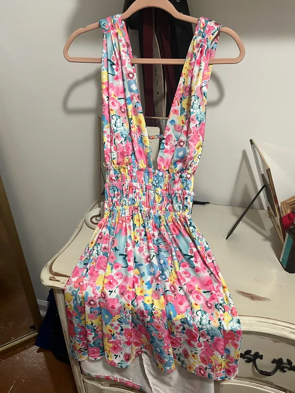 Floral Dress Amazon Mini - Image 3