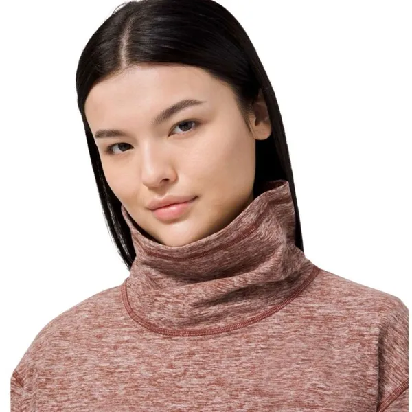Lululemon Ready to Rulu Fleece Pullover Heathered Savannah - Image 3