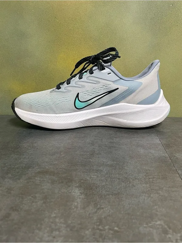 Nike Zoom Winflo 7 Women's Running Shoes Sky Grey/Teal/White Size 7.5 - Image 13