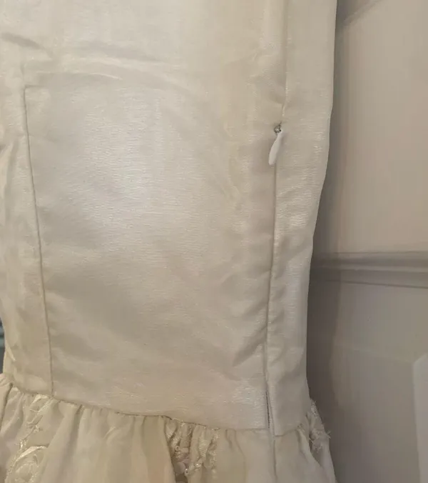 Custom Vintage Inspired Wedding Dress - Image 3