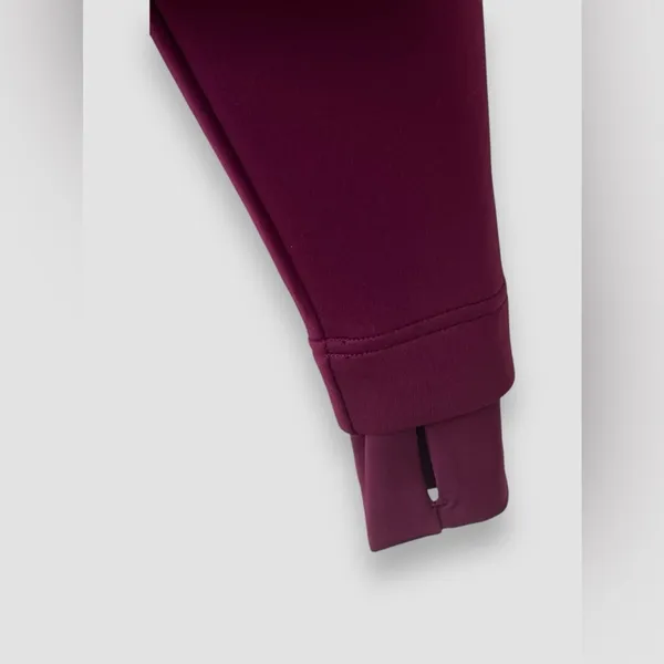 Nike Dri-FIT Prima Women's 1/2-Zip Training Top Size Medium Plum Pullover NWT - Image 8