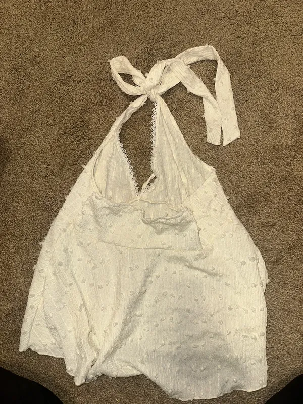 Summer Top White Size L - Image 4