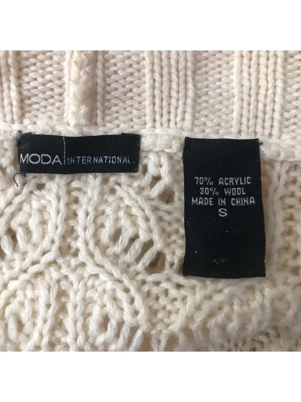 Moda Internacional Victoria's Secret Cable Knit Sweater Dress - Image 8