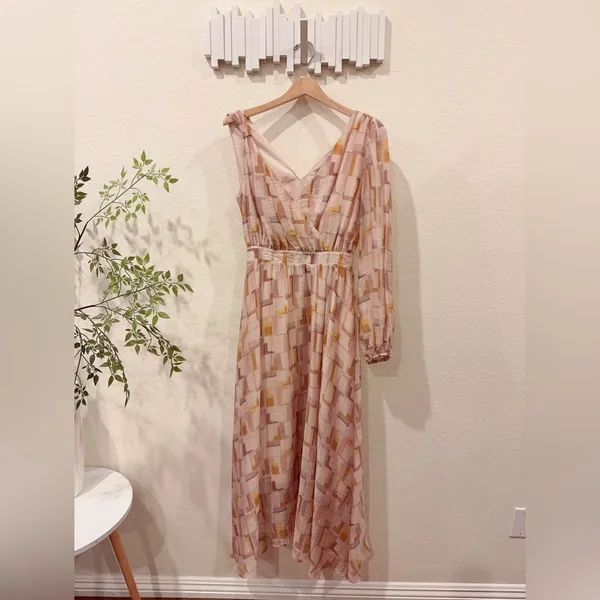 En Saison Winnie One Sleeve Maxi Dress in Sugar Berry Size Small NWT - Image 2