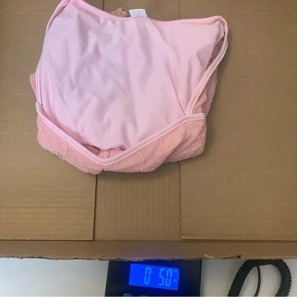 Women's M Pastel Pink Long Sleeve Sheer Mesh Fairy‎ Top - Image 9