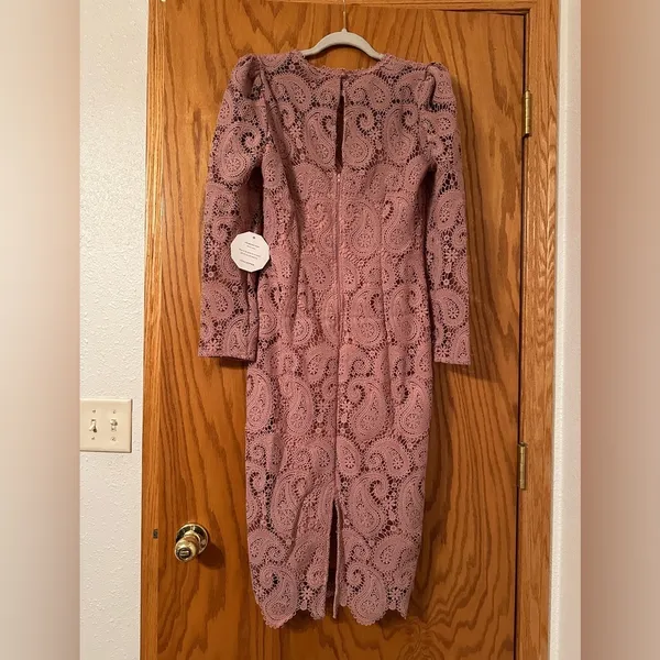 Little Mistress At First Blush Midi Dress - NWT - Size 8 - Image 4