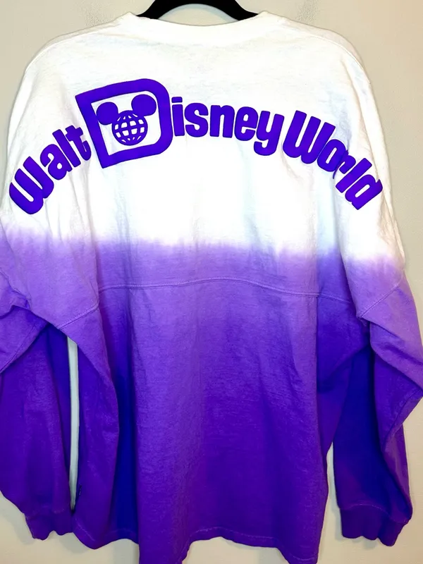 Disney Parks Potion Purple Walt Disney World Spirit Jersey XL Ombre 1971 - Image 2