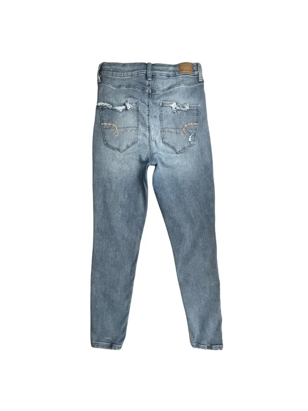 American Eagle Next Level Stretch High Rise Distressed Jegging Jeans Size 10 - Image 4
