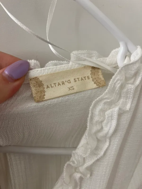 Altar'd State White Sundress - Image 5