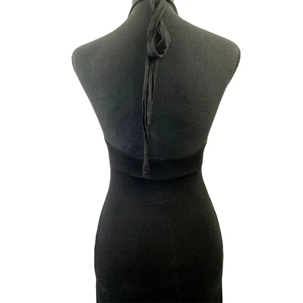 Charlotte Russe Women's Long Black Dress - Image 4
