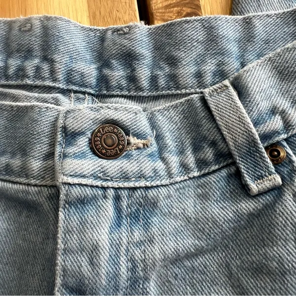 Vintage Lee Original Jeans Women’s 12M (27x29) Light Wash Straight Leg - Image 3