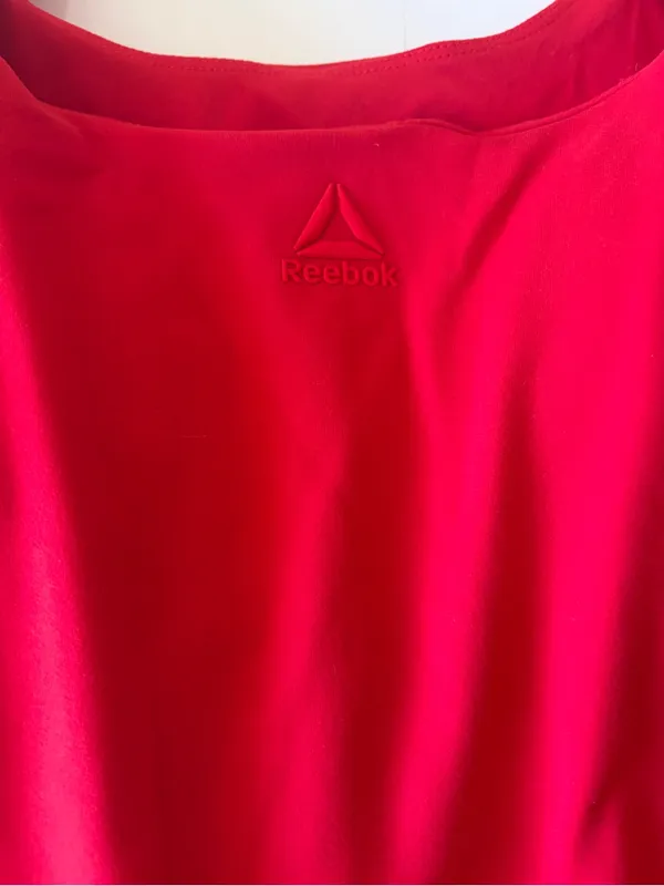 NWT Reebok Women's Baseline Pleated athletic Dress built in shorts and bra large - Image 5