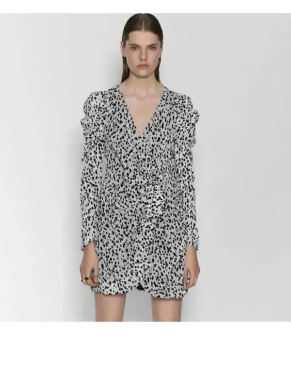 ZARA NWT ANIMAL PRINT DRESS‎  - Image 8