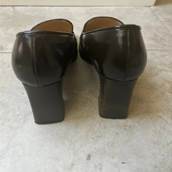 Ann Taylor Leather Heels Loafers - Image 7