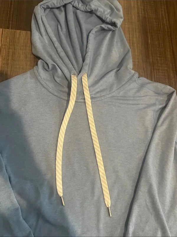 Vuori Light Blue Halo Essential Hoodie - Women’s - Image 4