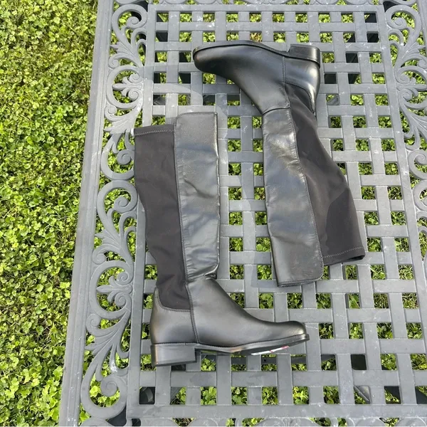 La Canadienne‎ black knee high leather boots size 6 - Image 8
