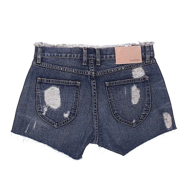 Tularosa Madison Boyfriend Denim Jean Shorts Size 23 Revolve - Image 4