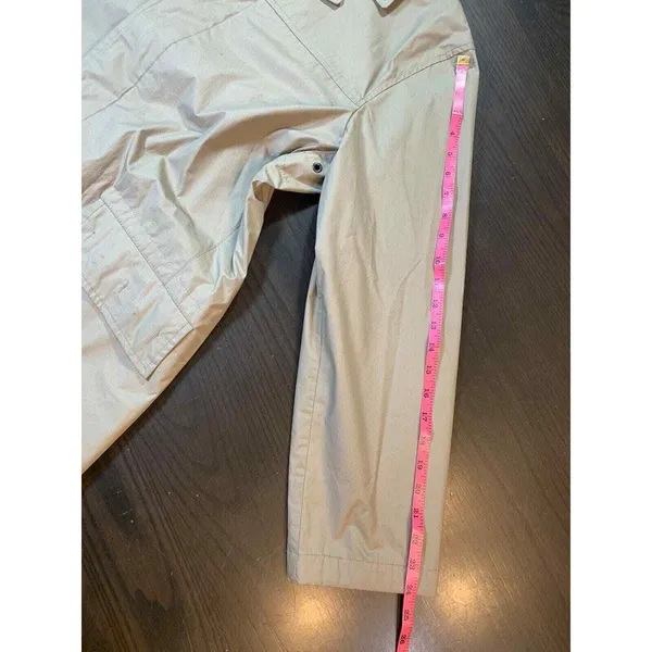 J Crew Trench Coat Women's Small Prepcore‎ Minimalist Classic Jacket READ - Image 16