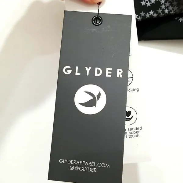 Glyder Shimmering‎ Black Sports Bra - Image 5