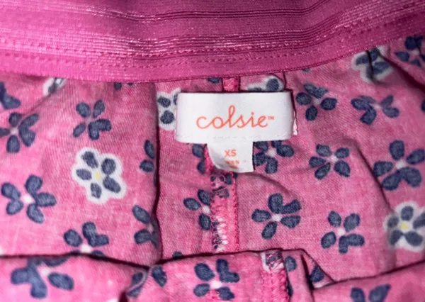 Pajama Shorts Pink Size XS - Image 2