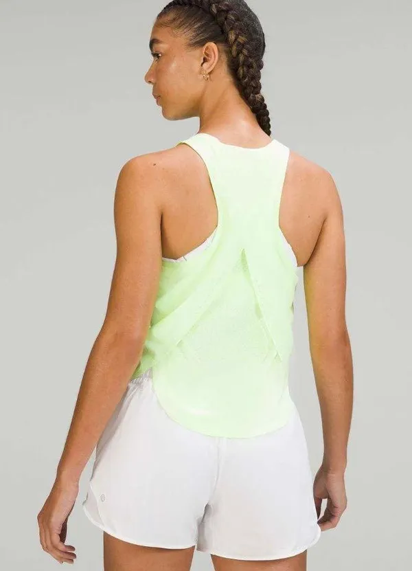 - Swift Ventilated Racerback Running Tank Top Athletic Workout Running - Image 2