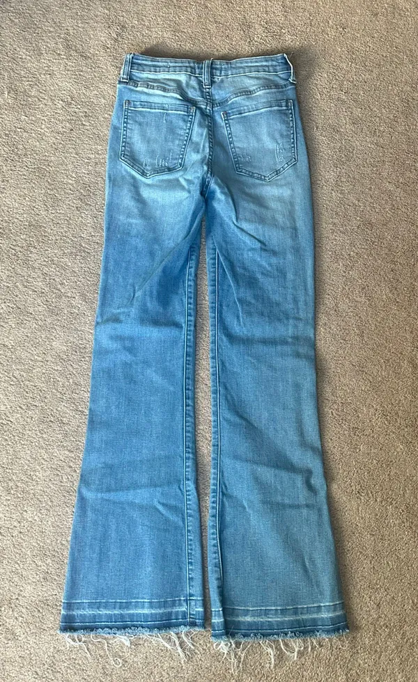 High Rise Flare Jeans - Image 2