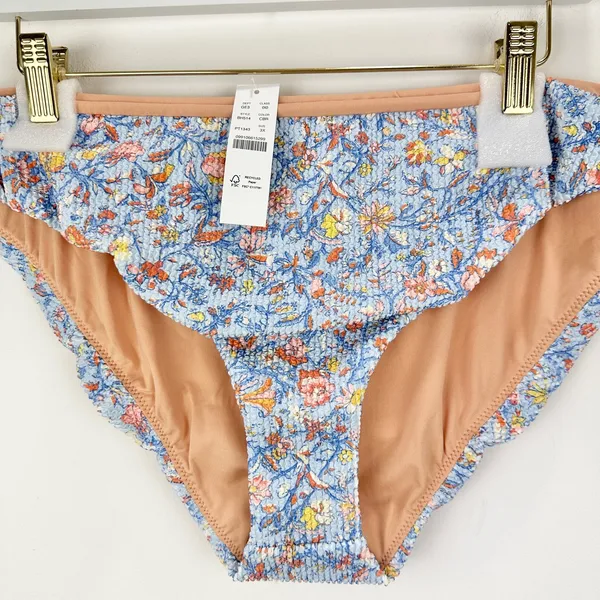 J.Crew Scrunchie Hipster Bikini Bottom Afternoon Floral Beach Plus Size 3X NWT - Image 4
