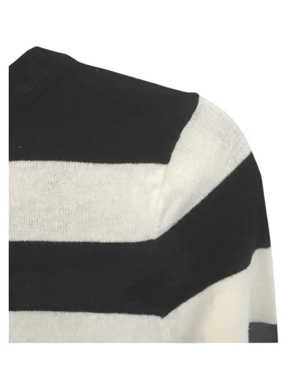 Hollister ★ Varsity Collegiate Rugby Stripe Cardigan Sweater ★ Navy White ★ S - Image 11