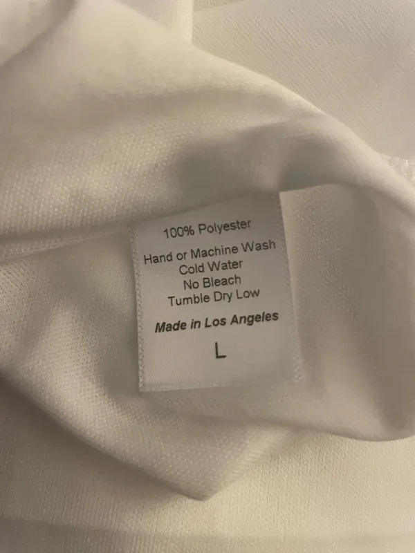 Like New Lucy in the Sky White Satin Jacquard Cutout Mini Dress Size Large - Image 6