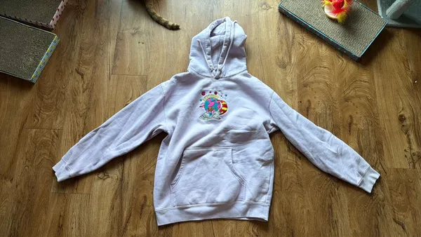 Stay Cool Space Hoodie White Size M - Image 2