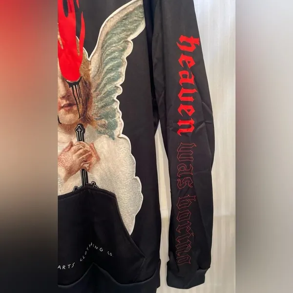 Teen Hearts Fallen Angels Hoodie/Sweatshirt. Size 4X. NWOT! - Image 4