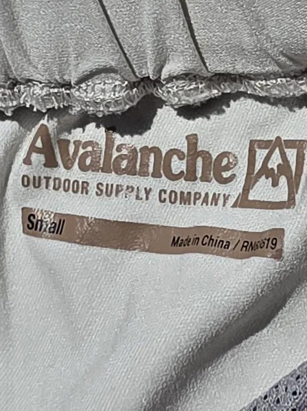 Avalanche Outdoor Supply Co Shorts Small Performance Beige - Image 4