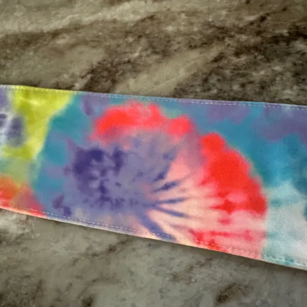 Women's Nike Dri-FIT Running Headband Sports Athletic Tie Dye Reversible Tie - Image 7